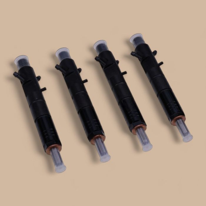 Perkins 4Pcs Fuel Injector 2645K015 Compatible for Perkins Engine 1104C-E44T 1104C-E44TA