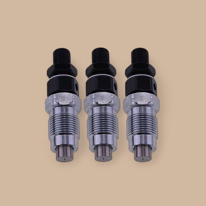 CASE 3 Pcs Fuel Injector SBA131406340 Compatible for CASE Tractor DX25E DX24 DX18E DX22E