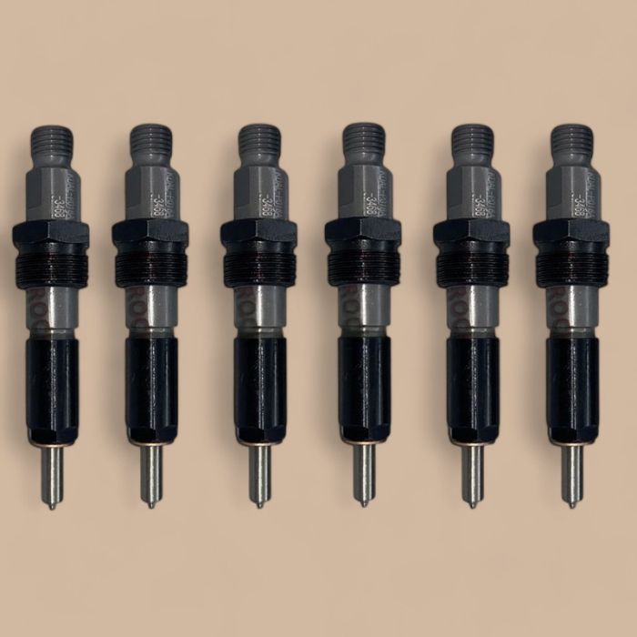 Cummins 6Pcs Fuel injector 87124497 Compatible for Cummins Engine 6BTAA5.9-G2