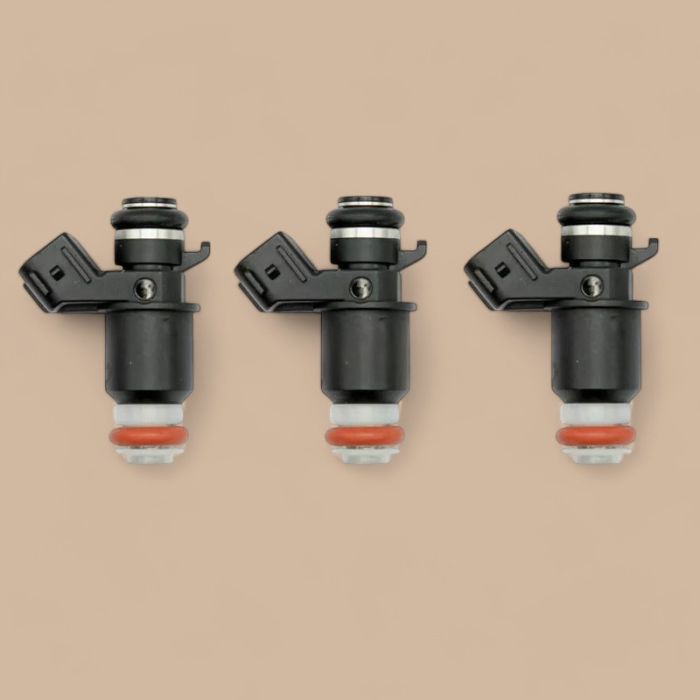 Mercury 3 Pieces Fuel Injector 898101T74 Compatible for Mercury Outboard 25HP 30HP EFI JET