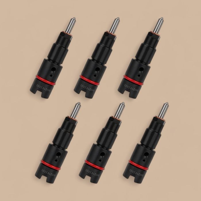 Cummins 6Pcs Fuel Injector 3944183 Compatible for Cummins Engine ISB QSB5.9