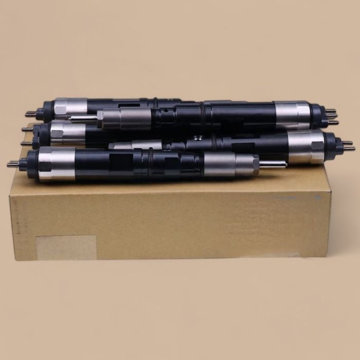 John Deere Fuel Injector RE518725 095000-5160 Compatible for John Deere 6068 6081 Engine 330CLC 370C 8220 8320 8420 8520 9560 9660 9760