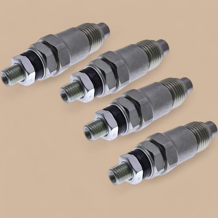 Daihatsu 4 Pcs Fuel Injector Assy 093500-2010 23600-87304-000 Compatible for Daihatsu Engine DL