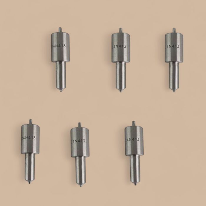 Isuzu 6 Pcs Fuel Injector Nozzle 105015-4130 DLLA154S324N413 Compatible for Isuzu Engine 4BD1 6BG1 6BD1