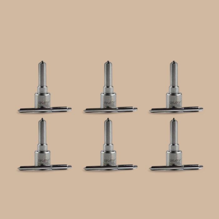 CASE 6 Pcs Injector Nozzle 0433171444 DLLA150P585 148189A1 Compatible for CASE Tractor 8940 8910 Combines 2366