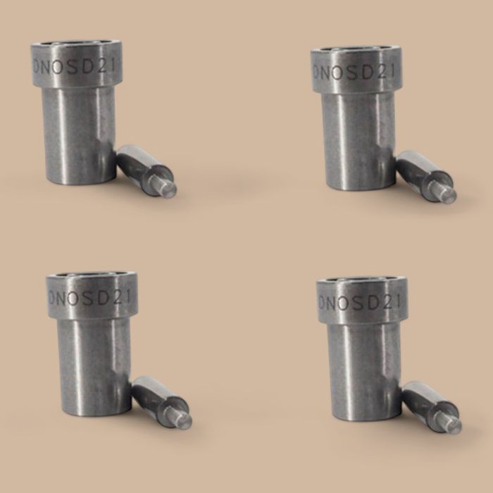 Deutz 4 Pcs Injector Nozzle 0434250009 5641033 DN0SD211 Compatible for Deutz FL514 FL612 FL712 FL812
