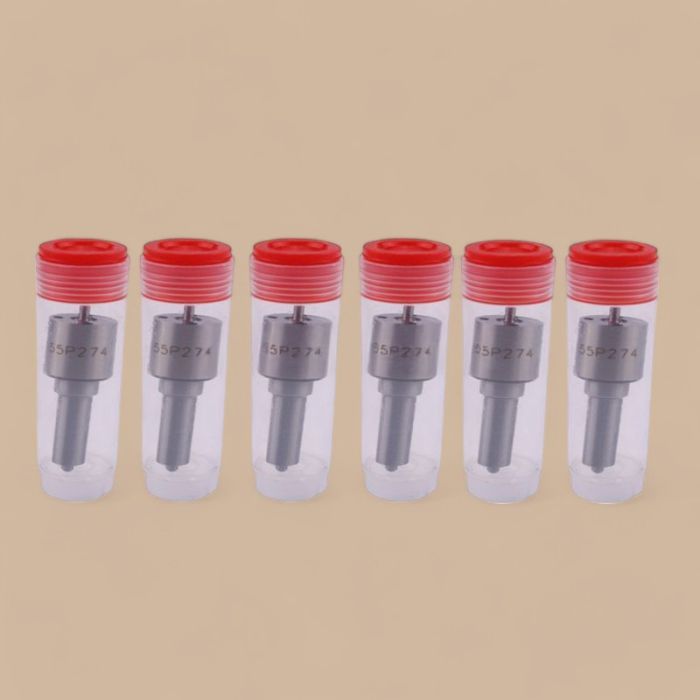 Cummins 6 Pcs Injector Nozzle 0433171206 DLLA155P274 1290177H1 Compatible for Cummins Engine 4BT 6BT 6BTA