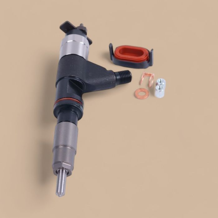 John Deere Fuel Injector RE543266 Compatible for John Deere Engine 4045T 6068T Tractor 6J-2104 6135B 6B-1354