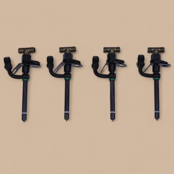 John Deere 4Pcs Fuel Injector RE36936 28481 Compatible for John Deere Engine 3029 4039 4045 4239 6059 6068 Loader 240 250 210C 300D 310C 310D 315C 315D Excavator 290D 70D