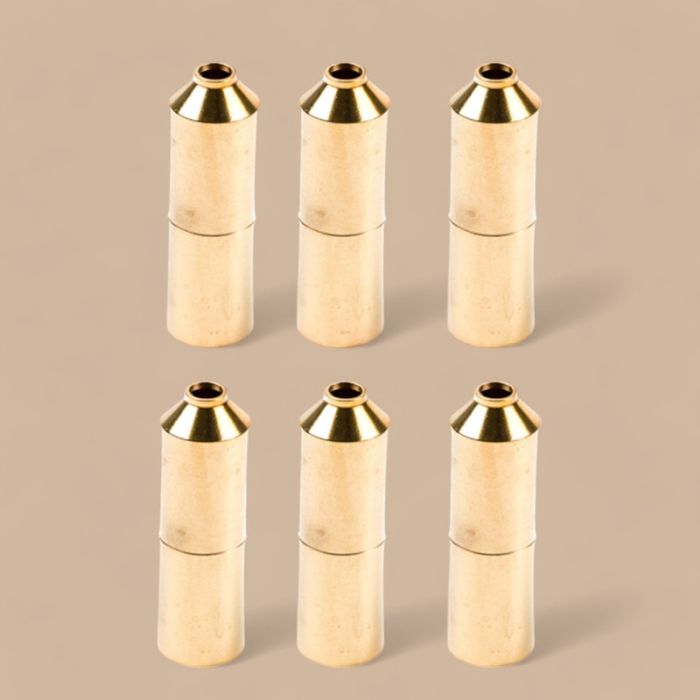 Komatsu 6PCS Injector Sleever Fits 6136111130 Compatible for Komatsu Engine S6D105 6D125 Excavator PC400