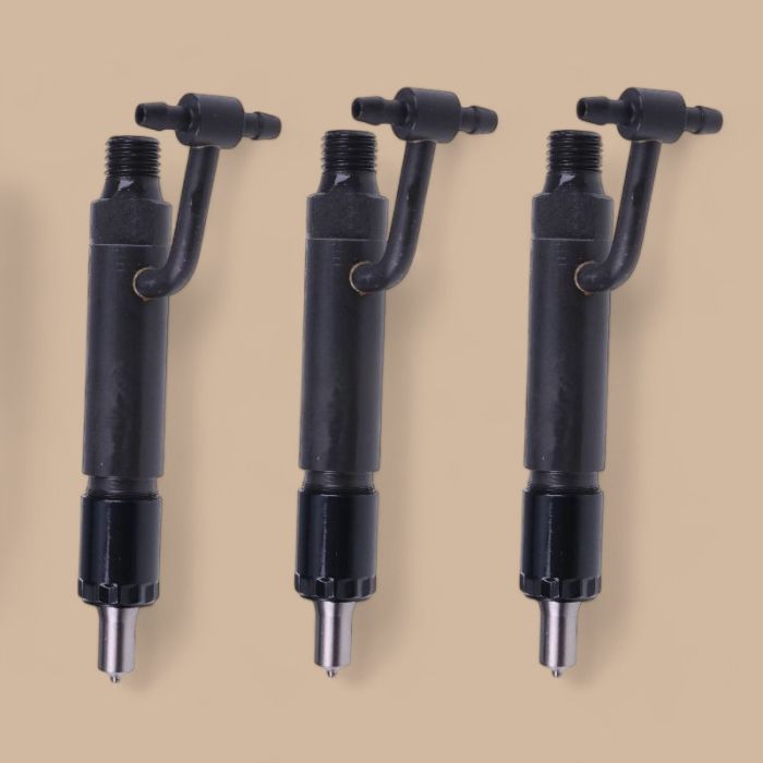 John Deere 3Pcs Fuel Injector AT110293 Compatible for Yanmar 3TNE84 3TNE88 John Deere 790 870 990 1070 4300 4400 4500 4600 4700 50
