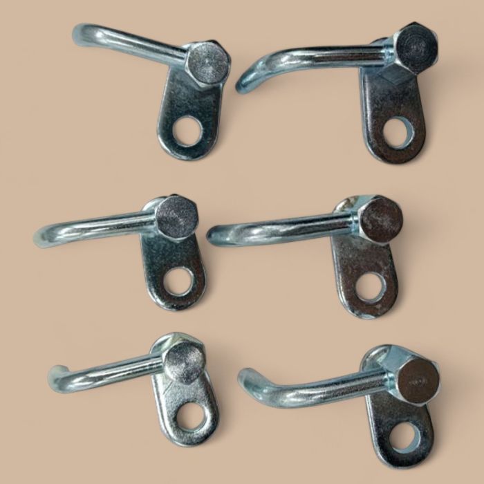 Komatsu 6PCS Piston Cooling Nozzle 6151-22-1810 Compatible for Komatsu Engine S6D125 6D125 Excavator PC400-6 PC450-8