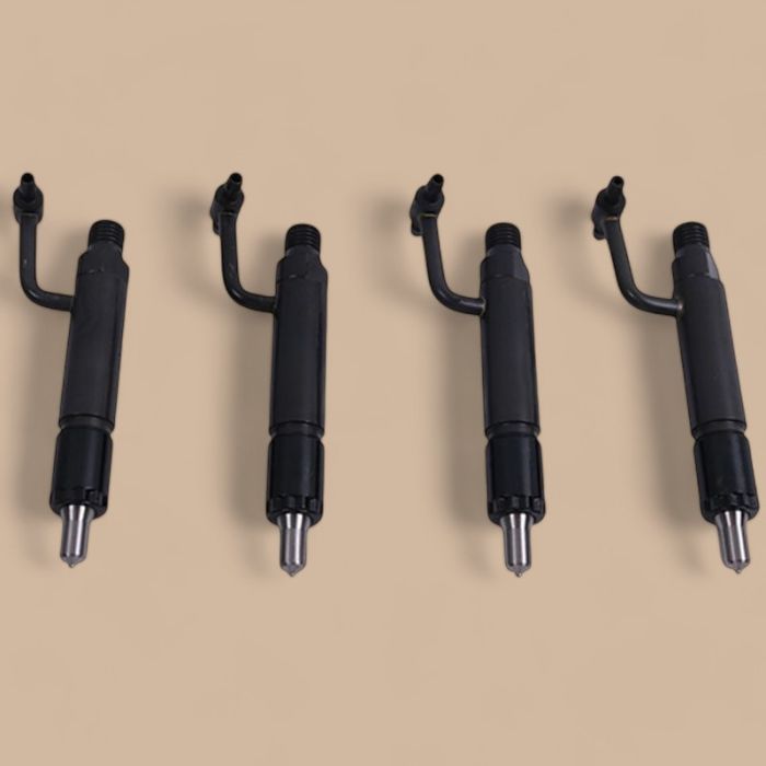 Komatsu 4Pcs Fuel Injector 729645-53100 Compatible for Komatsu Engine 4D88E-5 Excavator PC45R-8 Skid Steer Loader SK714-5 SK815-5