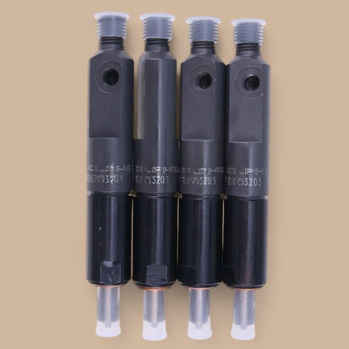 Perkins 4 PCS Fuel Injector 2645A006 Compatible for Perkins Engine T4.236