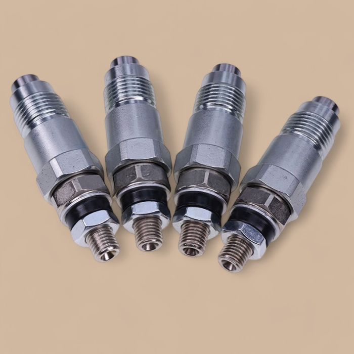 Toyota 4Pcs Fuel Injector 23600-54040 09350-02340 Compatible for Toyota Hilux Surf 2L-TE 2L-T Engine