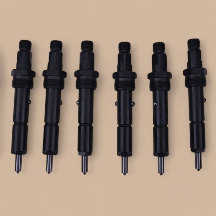 Perkins 6 Pcs Fuel Injector 2645F027 Compatible for Perkins Engine 1106C-E60TA