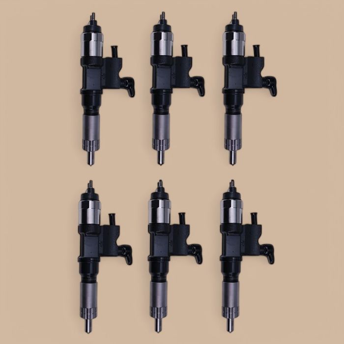 Isuzu Fuel Injector 8-97609791-5 095000-6395 Compatible for Isuzu Engine 4HK1 6HK1