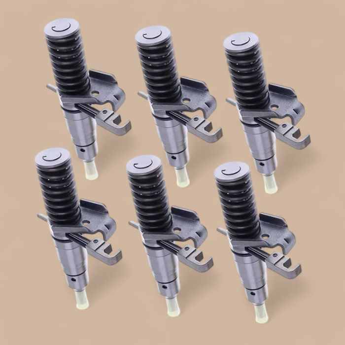 Caterpillar 4 PCS Fuel Injector 127-8205 0R-8479 Compatible for Caterpillar CAT Engine 3114 Wheel Loader 910F 910E