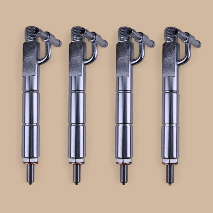 Mitsubishi 4Pcs Fuel Injector 093500-7500 ME220255 Compatible for Mitsubishi Engine 4D34 4D34T