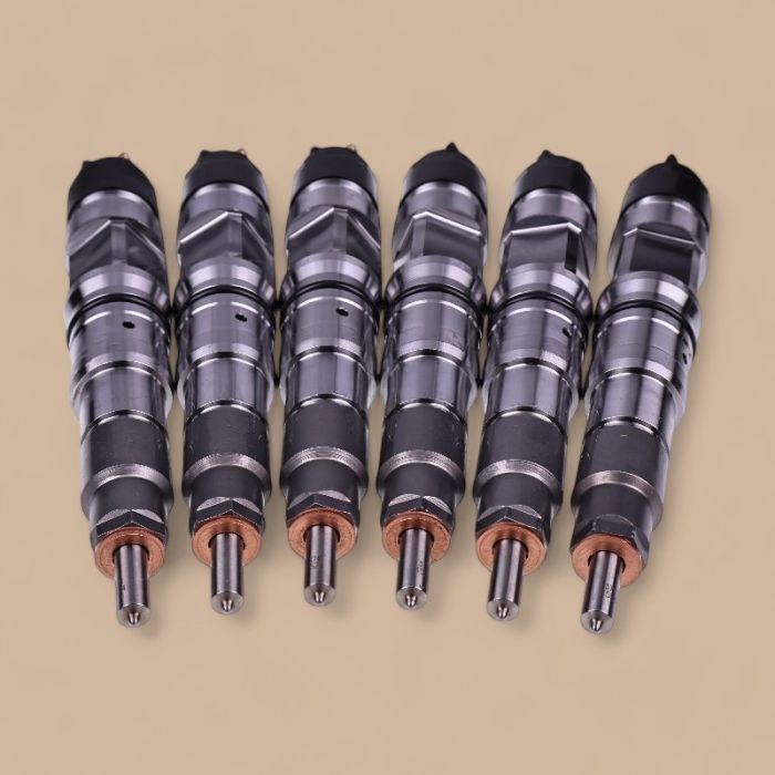 MAN 6PCS Fuel Injector 51101006064 51101006126 51101009126 Compatible for MAN Engine D2066LF11D2066LF12 D2066LF13 D2066LF14 D2066LF21