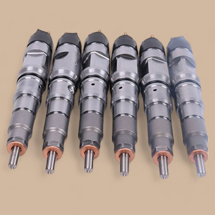 MAN 6PCS Fuel Injector 51101006032 51101006035 51101006048 51101006125 Compatible for MAN Engine D2066LF01