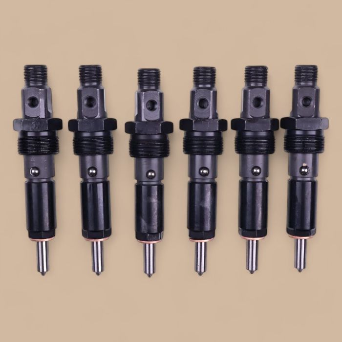 CASE Fuel Injector 2856255 Compatible for CASE Engine F4GE9454K J604 Loader 440 440CT 450 450CT 465 570MXT 580M 580N 586G 588G
