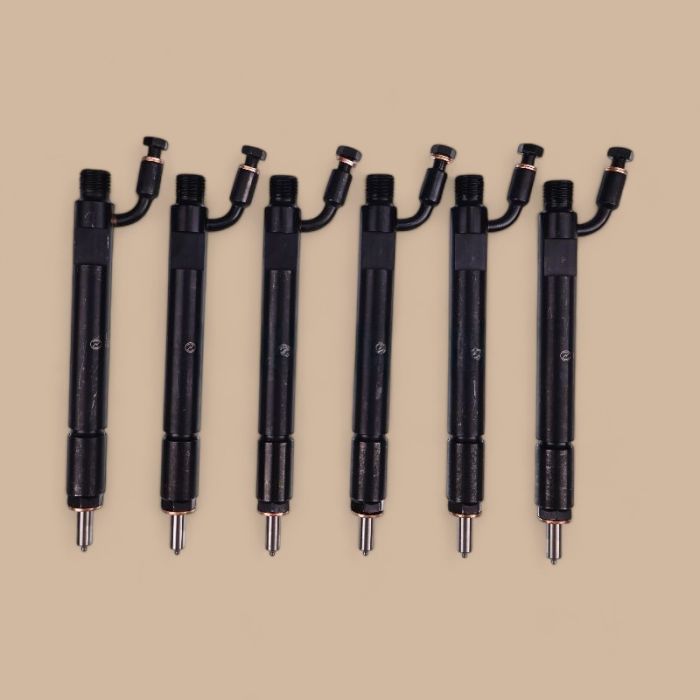 Cummins 6 PCS Fuel Injector 3931735 0432191531 Compatible for Cummins Engine 6CT 8.3