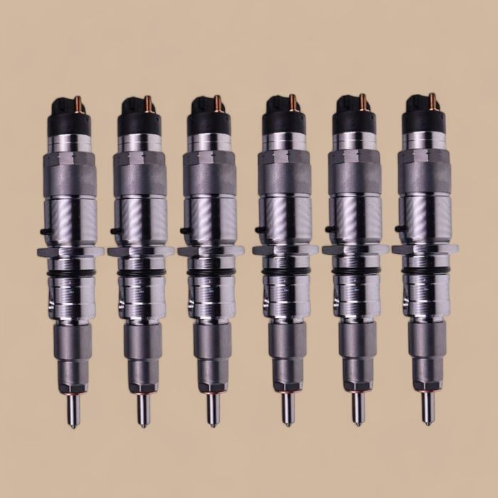 Cummins Fuel Injector 0445120231 3976372 4937065 Compatible for Cummins Engine QSB6.7 6ISBE Hyundai Wheel Loader HL770-7A