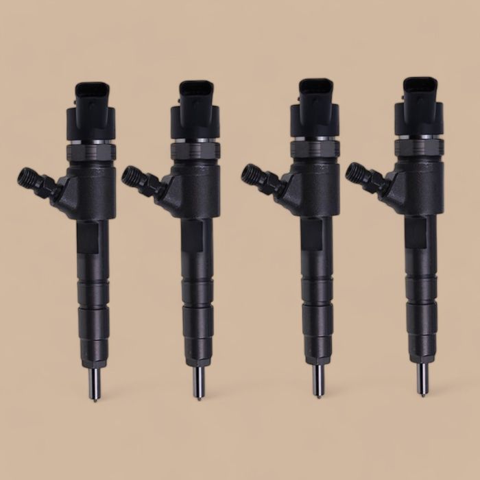 Yanmar 4 PCS Fuel Injector 129A00-53100 Compatible for Yanmar Engine 4TNV88C