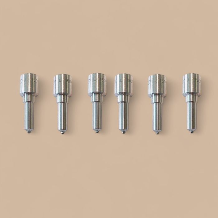 Bosch 6 PCS Injector Nozzle 9430084715 DLLA150P155 Compatible for Bosch Cummins Engine 6CT8.3