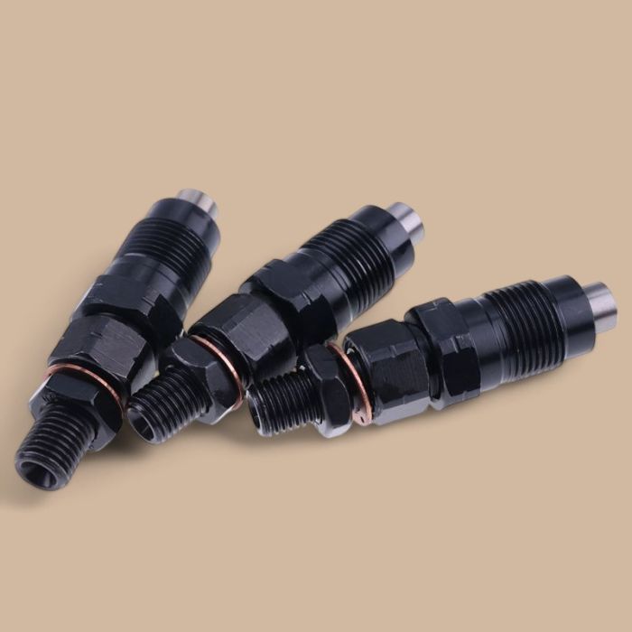 Isuzu 3 Fuel Injectors 8970799761 Compatible for Isuzu Engine John Deere 50ZTS 35ZTS 27ZTS Hitachi EX27U EX30U EX35U EX50U EX40U EX55UR-3 EX58MU