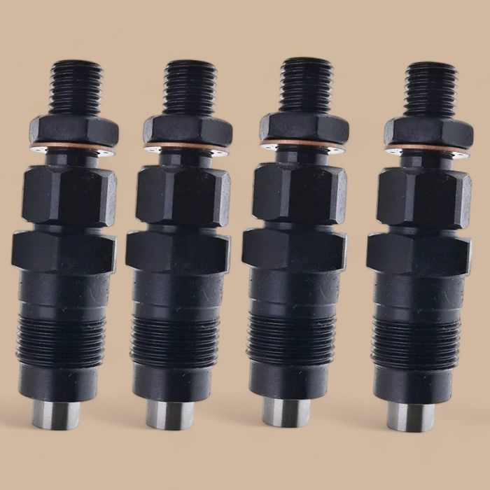 ISM 4Pcs Fuel Injector SBA131406360 Compatible for ISM N844 CASE Loader 410 420 420CT SR130 SR150 SR160 SR175 SV185 Tractor DX25 DX29 DX31 DX33 DX34 DX35 DX40 DX45