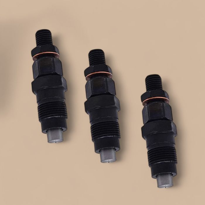 Kubota 3Pcs Fuel Injection 25-15191-00 Compatible for Kubota D1105 Carrier CT3.69 Engine Supra Oasis Maxima