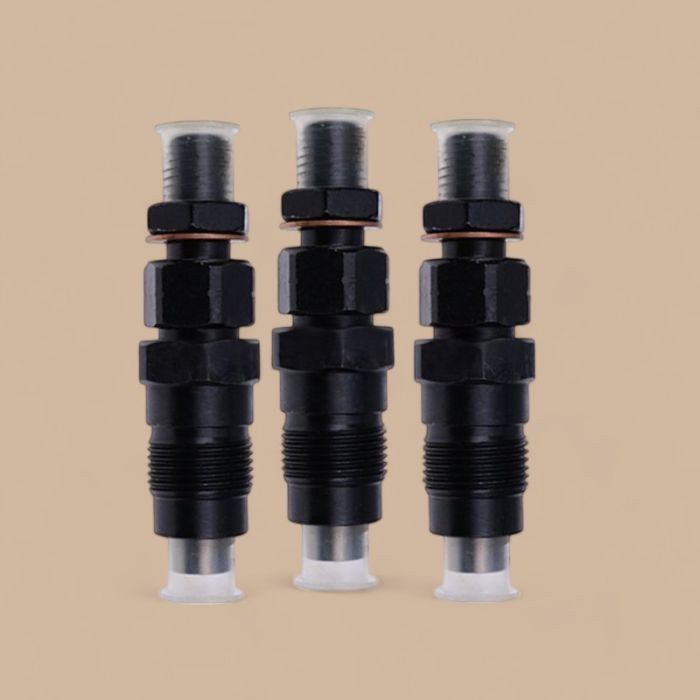 New Holland 3Pcs Fuel Injector 131406440 Compatible for New Holland Compact Tractor TC23DA TC25 TC25D TC26DA TC29 TC29D TC33 TC33D