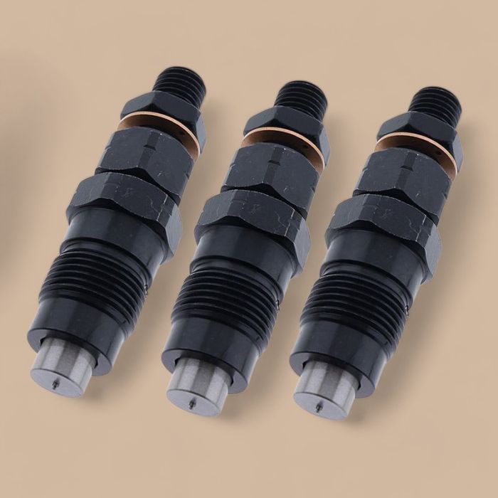 Yanmar 3 PCS Fuel Injector 119717-53001 119717-53000 129931-53000 Compatible for Yanmar 3TNV76 Kubota 3D76E-6 Engine