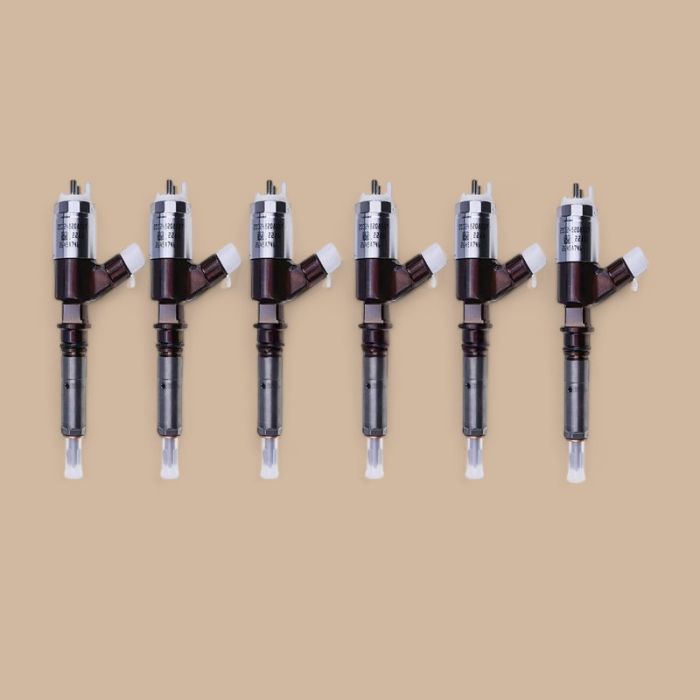 Perkins 6 Pcs Fuel Injector 2645A751 2645A720 2645A736 Compatible for Perkins Engine 1106D-E66TA
