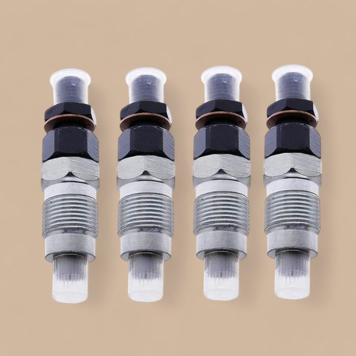 Toyota 4 Pcs Fuel Injector 093500-7050 23600-59285 Compatible for Toyota Engine 2L-T