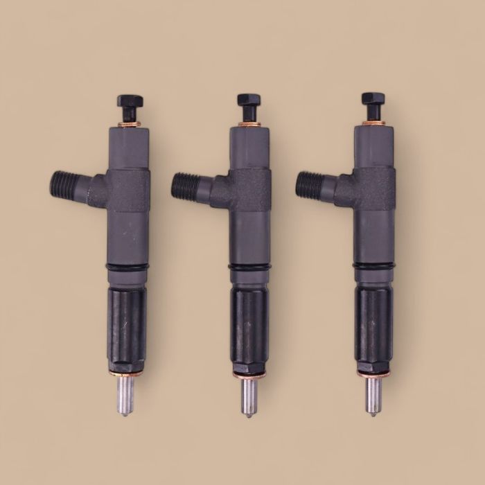 Kubota 3 Pcs Fuel Injector 1G720-53002 1G720-53001 Compatible for Kubota Engine D1503