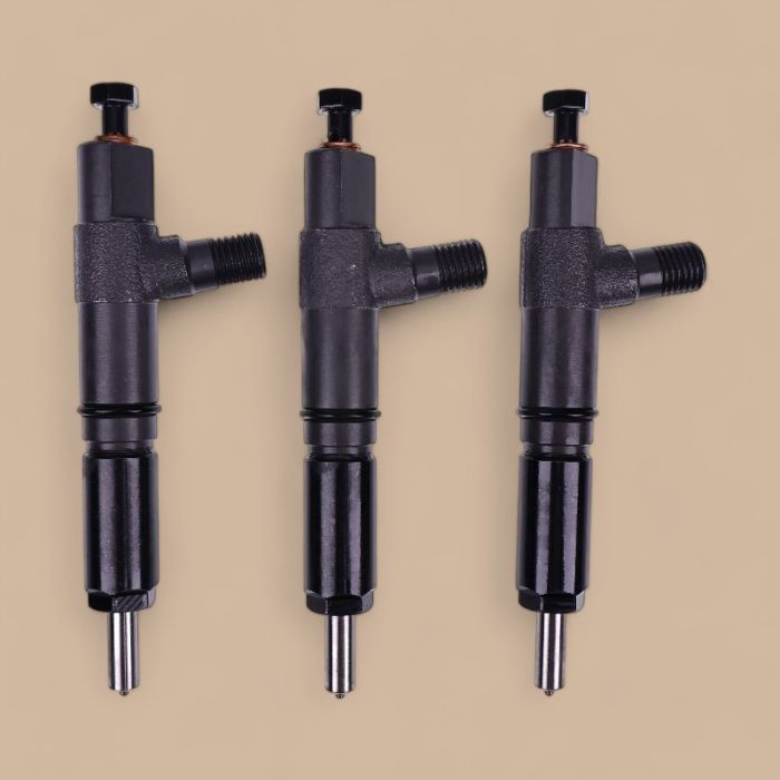 Kubota 3 Pcs Fuel Injector 1G173-53001 1G173-53003 Compatible for Kubota Engine D1503