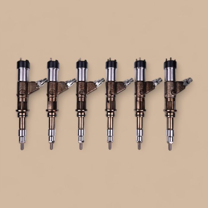 Cummins 6 Pcs Fuel Injectors 4307475 5491515 Compatible for Cummins Engine ISG