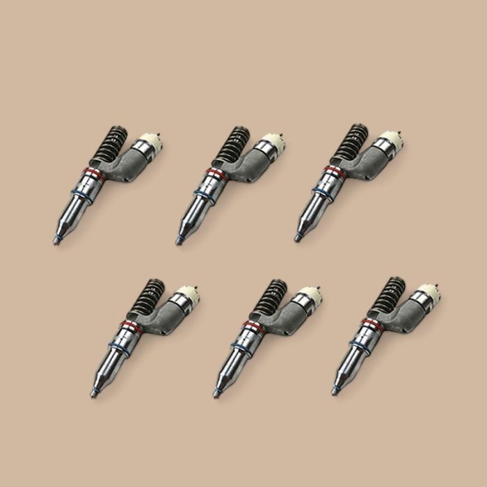 Caterpillar 6 Pcs Fuel Injector 253-0614 2530614 Compatible for Caterpillar CAT Engine C15