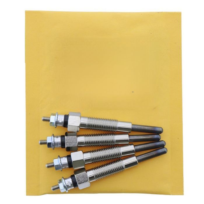 Mitsubishi 4Pcs Glow Plug 32A66-03102 Compatible for Mitsubishi Engine S4L S4L2 S4Q-2 S4S S4Q2 K4N K4A K4B K4C K4D K4E K4F
