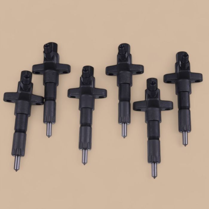Isuzu 6 PCS Fuel Injector 5153001070 5-15300107-0 Compatible for Isuzu Engine 6BD1