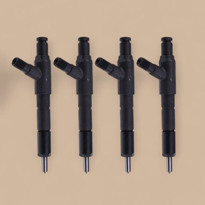 Isuzu 4 PCS Fuel Injector 8-97174112-0 8971741120 Compatible for Isuzu Engine 4HF1 Truck NKR NPR