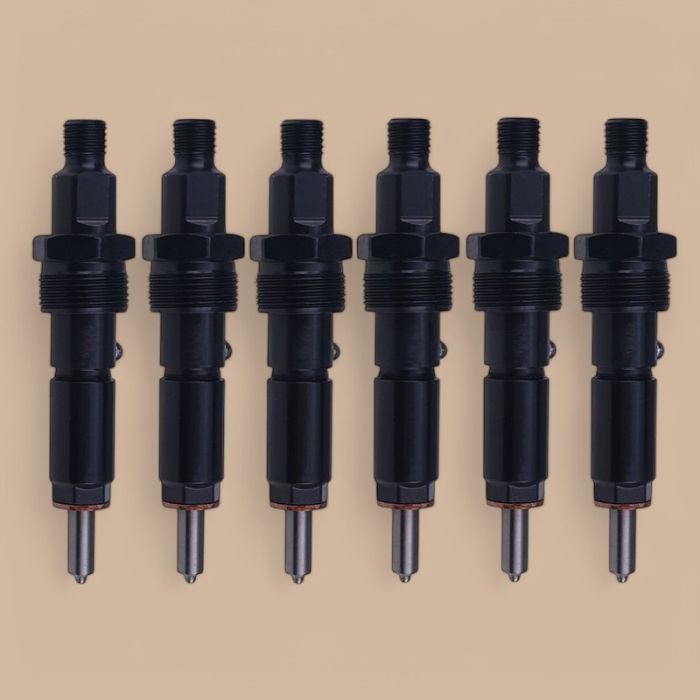 Cummins 6 PCS Fuel Injector 3916740 Compatible for Cummins Engine 6BT5.9L