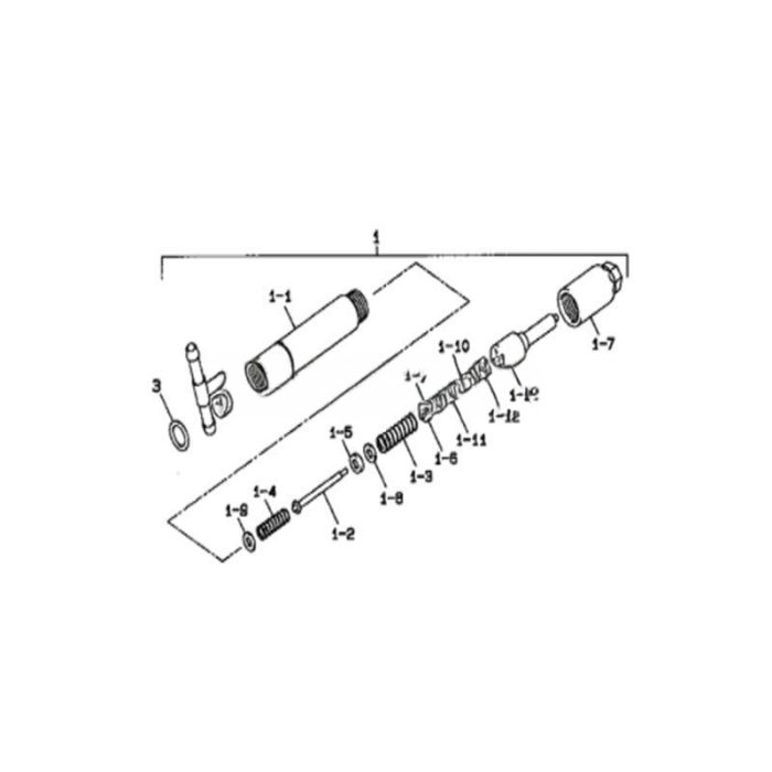 Mitsubishi 4 PCS Denso Fuel Injector 093500-6440 ME013581 Compatible for Mitsubishi Engine 4D34