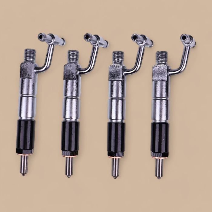 Mitsubishi 4 PCS Denso Fuel Injector 093500-6460 ME011838 Compatible for Mitsubishi Engine 4D34