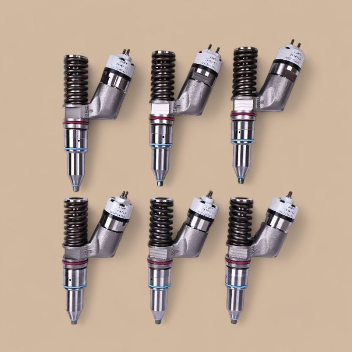 Caterpillar 6 Pcs Fuel Injector 249-0713 Compatible for Caterpillar CAT Engine C11 C13 Excavator 345C 345C L 345D 345D L 349D