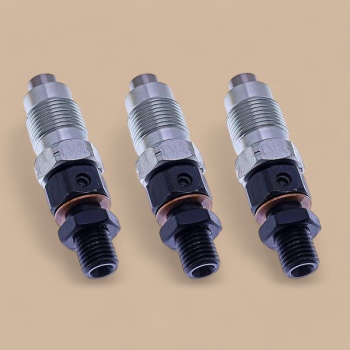 Kubota 3 PCS Fuel Injector H1600-53000 16001-53000 Compatible for Kubota Engine D722 D782 D902