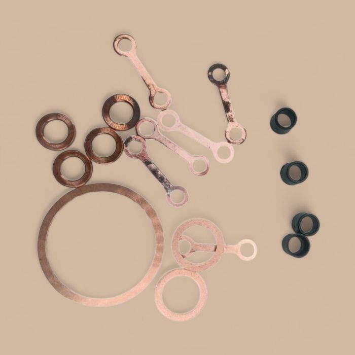 Komatsu 1 Set Fuel Injector Repair Kit Compatible for Komatsu 3D84 4D84 4D88 Yanmar 4TNV94 4TNV98 Engine